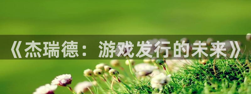 亿万28官网平台怎么样：《杰瑞德：游戏发行的未来》